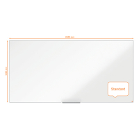 Nobo Impression Pro whiteboard magnetisch email 240 x 120 cm 1915400 247412