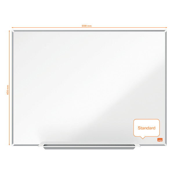 Nobo Impression Pro whiteboard magnetisch email 60 x 45 cm 1915394 247406 - 1