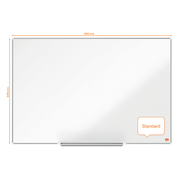 Nobo Impression Pro whiteboard magnetisch email 90 x 60 cm 1915395 247407 - 1
