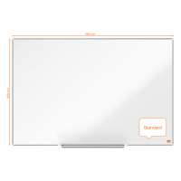 Nobo Impression Pro whiteboard magnetisch gelakt staal 90 x 60 cm 1915402 247389