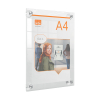 Nobo Premium Plus posterframe verplaatsbaar acryl transparant A4 1.915.600 247473 - 3
