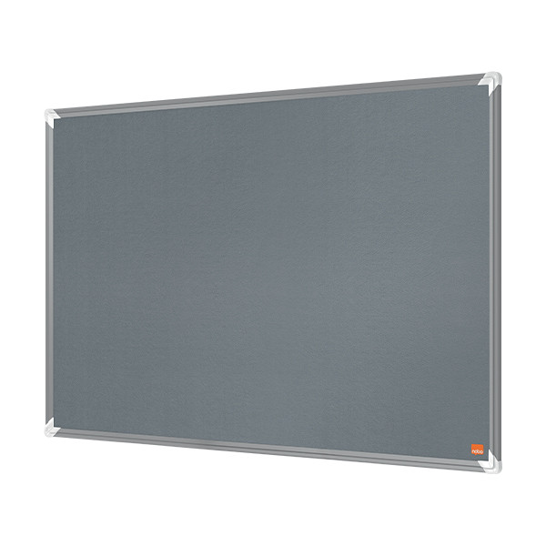 Nobo Premium Plus prikbord vilt 90 x 60 cm grijs 1915195 247413 - 2