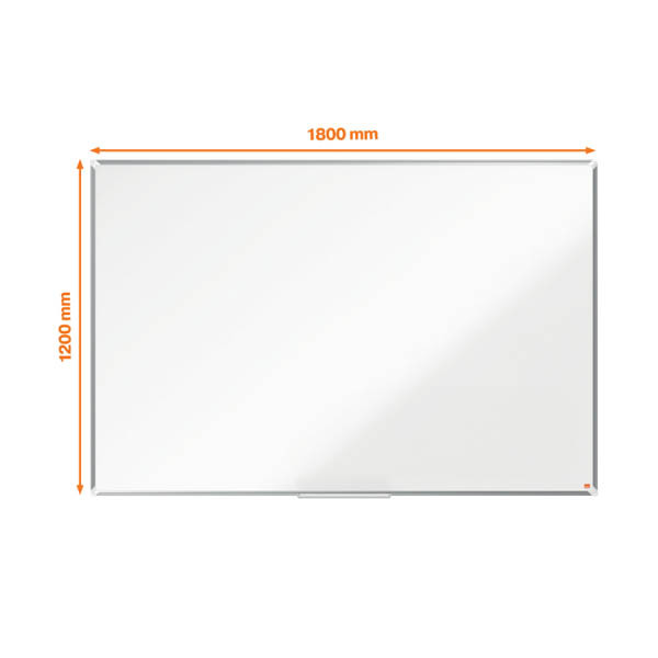 Nobo Premium Plus whiteboard magnetisch gelakt staal 180 x 120 cm 1915161 247552 - 2