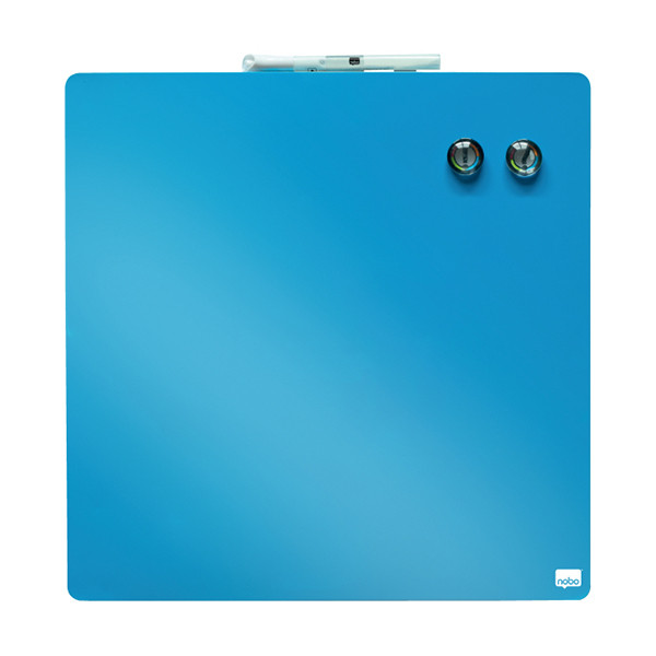 Nobo Quartet magnetisch whiteboard 36 x 36 cm blauw 1903873 208163 - 1
