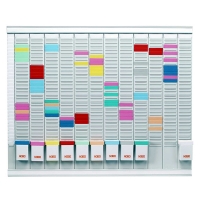 Nobo T-kaart planningset jaarplanner (12 panelen, 32 sleuven) 32938864 247020