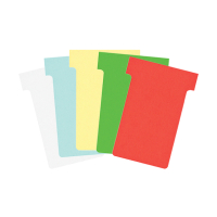 Nobo T-kaarten assortiment maat 2 (5 kleuren)