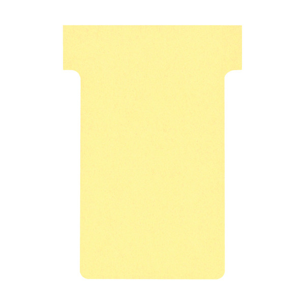 Nobo T-kaarten geel maat 2 (100 stuks) 2002004 247041 - 1