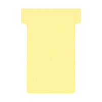 Nobo T-kaarten geel maat 2 (100 stuks) 2002004 247041