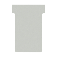 Nobo T-kaarten grijs maat 2 (100 stuks) 2002010 247046