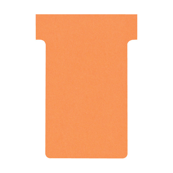 Nobo T-kaarten oranje maat 2 (100 stuks) 2002009 247045 - 1