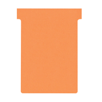 Nobo T-kaarten oranje maat 3 (100 stuks) 2003009 247055