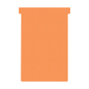 Nobo T-kaarten oranje maat 4 (100 stuks)