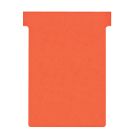 Nobo T-kaarten rood maat 3 (100 stuks) 2003003 247050