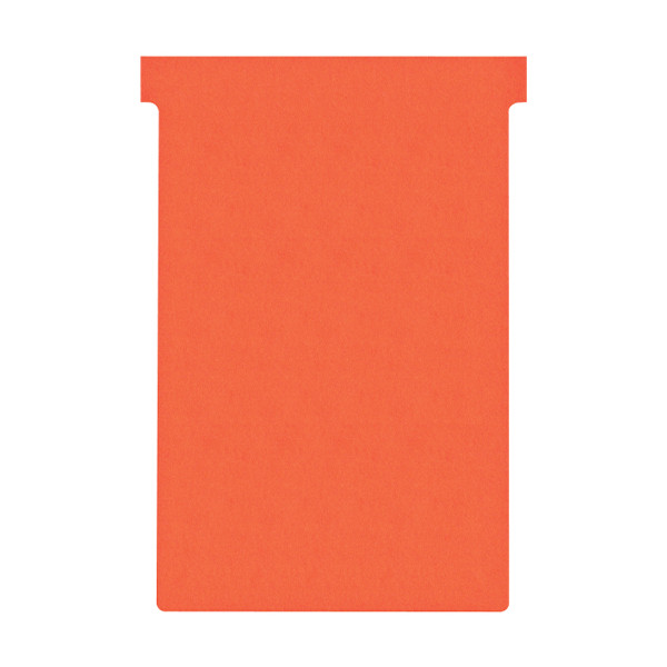 Nobo T-kaarten rood maat 4 (100 stuks) 2004003 247060 - 1