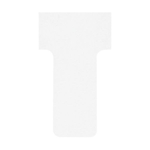 Nobo T-kaarten wit maat 1 (100 stuks) 2001002 247022 - 1
