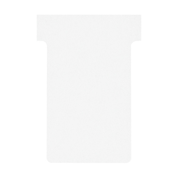 Nobo T-kaarten wit maat 2 (100 stuks) 2002002 247039 - 1