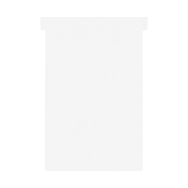 Nobo T-kaarten wit maat 4 (100 stuks) 2004002 247059 - 1