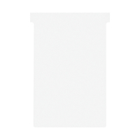 Nobo T-kaarten wit maat 4 (100 stuks) 2004002 247059