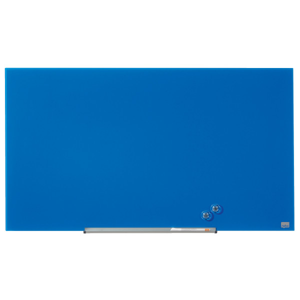 Nobo Widescreen magnetisch glasbord 99,3 x 55,9 cm blauw 1905188 247327 - 1
