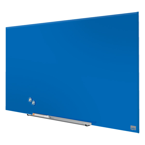 Nobo Widescreen magnetisch glasbord 99,3 x 55,9 cm blauw 1905188 247327 - 3