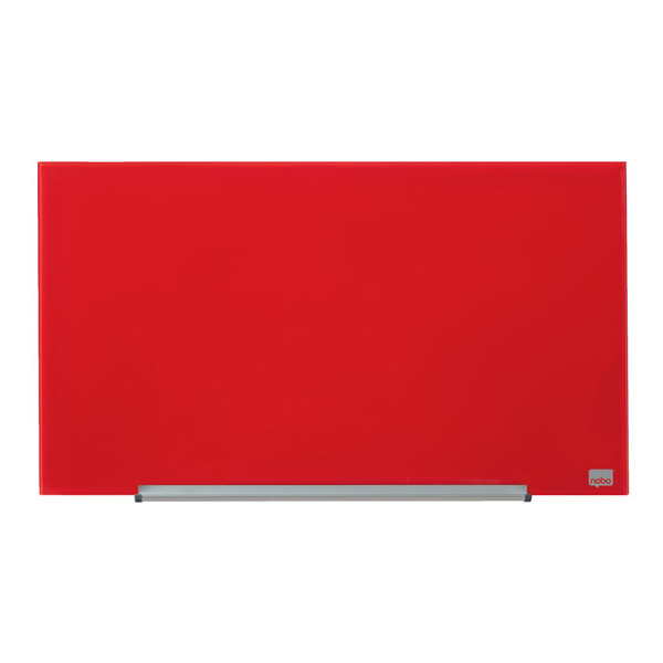 Nobo Widescreen magnetisch glasbord 99,3 x 55,9 cm rood 1905184 247326 - 1