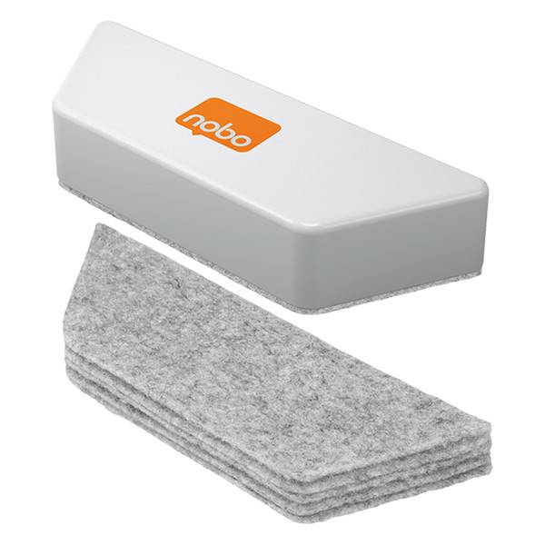 Nobo magnetische whiteboardwisser wit 1905325 247518 - 2
