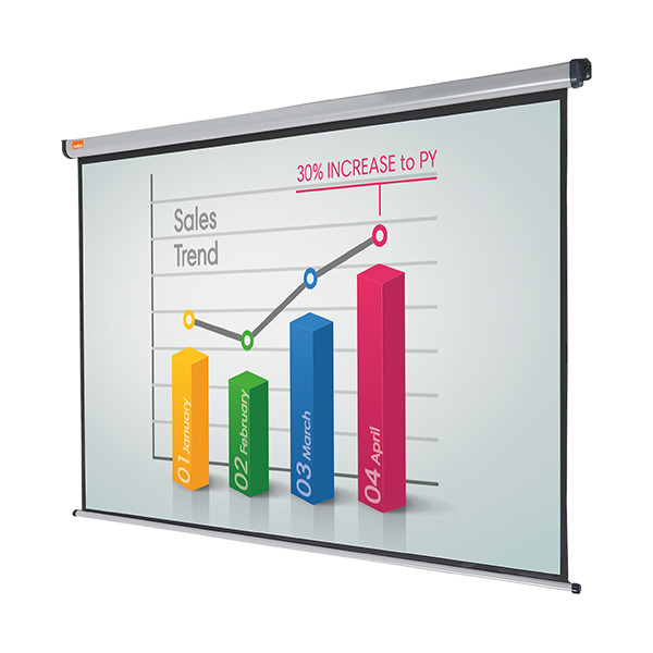 Nobo projectiescherm 16:9 wandmodel 2000 x 1350 mm 1902393W 247424 - 4