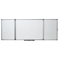 Nobo triptiekbord magnetisch geëmailleerd 120 x 90 cm 41138302 247136