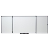 Nobo triptiekbord magnetisch geëmailleerd 150 x 120 cm 247137 - 1