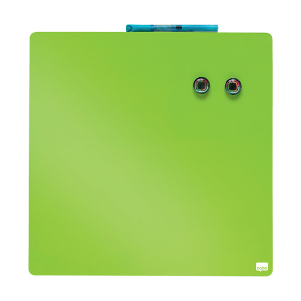 Nobo whiteboard magnetisch gelakt staal 36 x 36 cm groen 1903773 208159 - 1