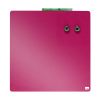 Nobo whiteboard magnetisch gelakt staal 36 x 36 cm roze