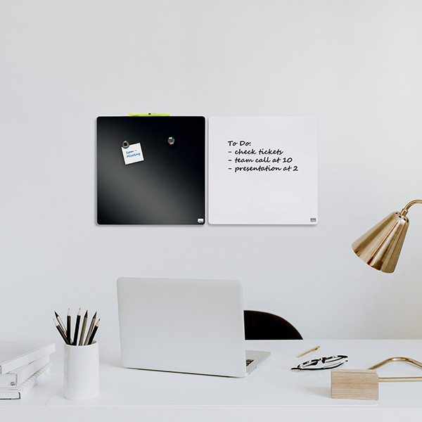 Nobo whiteboard magnetisch gelakt staal 36 x 36 cm wit 1903802 208162 - 4