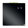 Nobo whiteboard magnetisch gelakt staal 36 x 36 cm zwart