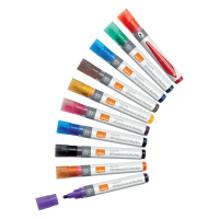 Nobo whiteboard marker assorti 10 stuks (3 mm rond) 1915381 247525