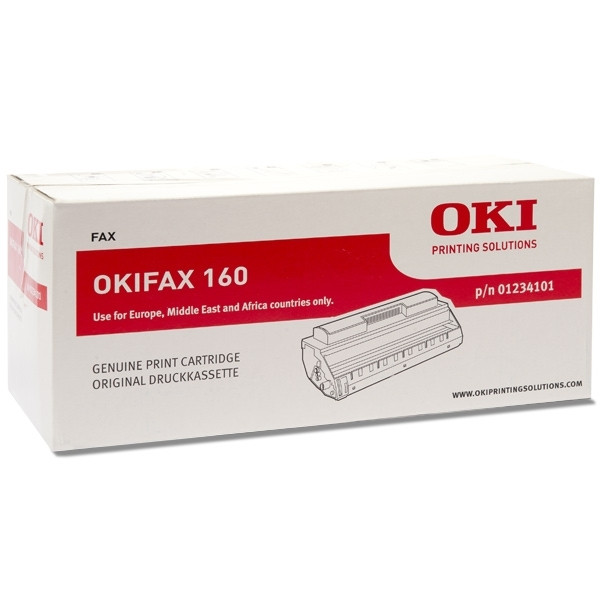 OKI 01234101 toner zwart (origineel) 01234101 035996 - 1