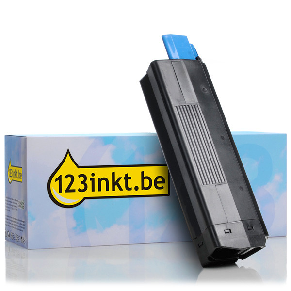 OKI 42127405 toner geel (123inkt huismerk) 42127405C 035695 - 1