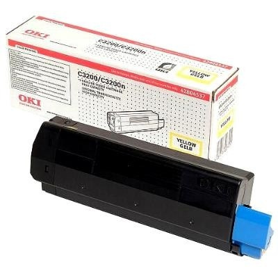 OKI 42804537 toner geel hoge capaciteit (origineel) 42804537 035734 - 1