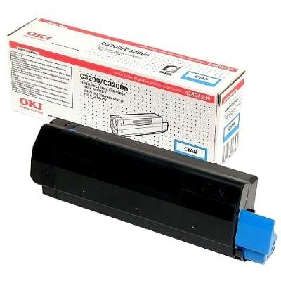 OKI 42804539 toner cyaan hoge capaciteit (origineel) 42804539 035730 - 1