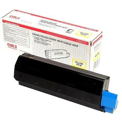 OKI 42804545 toner geel (origineel) 42804545 035750 - 1