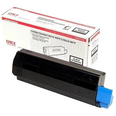 OKI 42804548 toner zwart (origineel) 42804548 035744 - 1