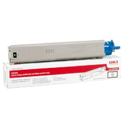 OKI 43459332 toner zwart hoge capaciteit (origineel) 43459332 035952 - 1