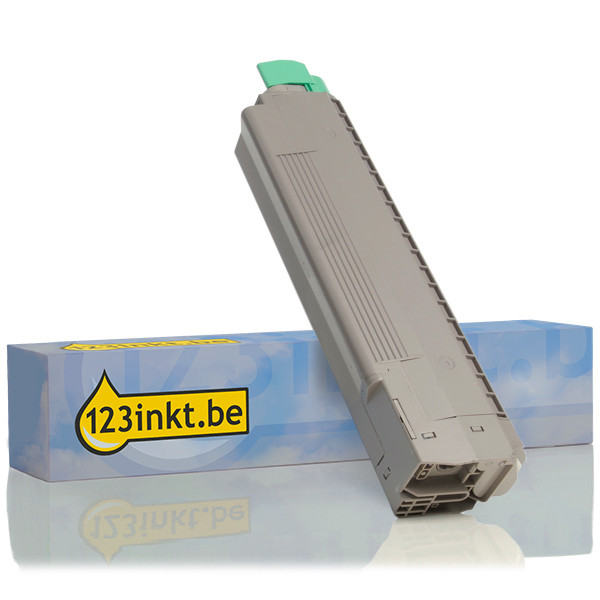 OKI 43487709 toner geel (123inkt huismerk) 43487709C 035881 - 1