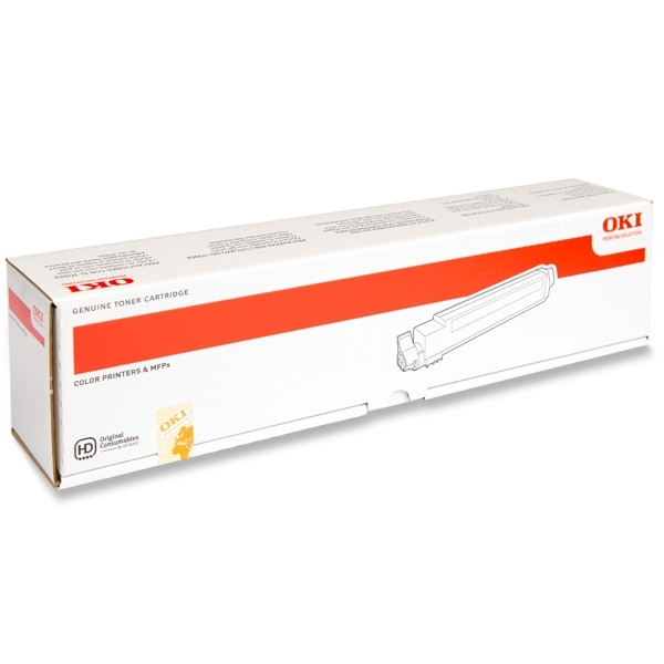 OKI 43837132 toner zwart (origineel) 43837132 042574 - 1