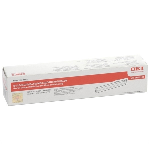 OKI 43979102 toner zwart (origineel) 43979102 901418 - 1