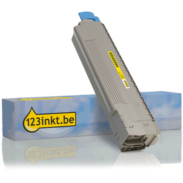 OKI 44059105 toner geel (123inkt huismerk) 44059105C 036031 - 1