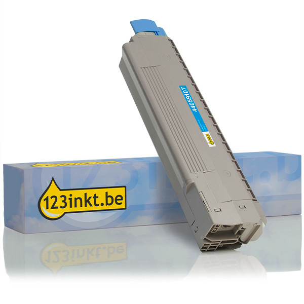 OKI 44059107 toner cyaan (123inkt huismerk) 44059107C 036027 - 1