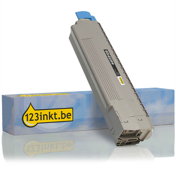 OKI 44059108 toner zwart (123inkt huismerk) 44059108C 036025 - 1