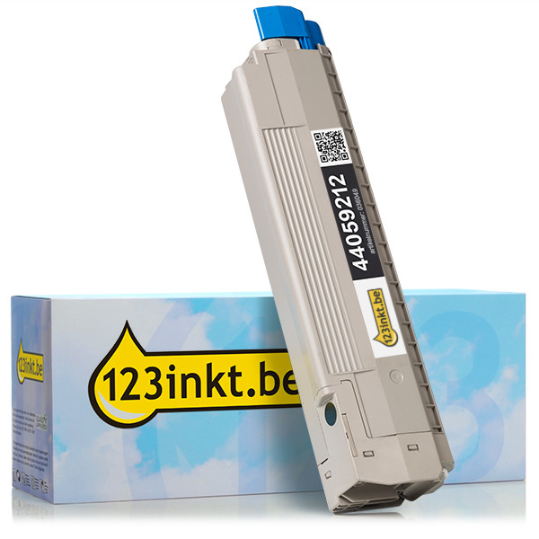 OKI 44059212 toner zwart (123inkt huismerk) 44059212C 036049 - 1