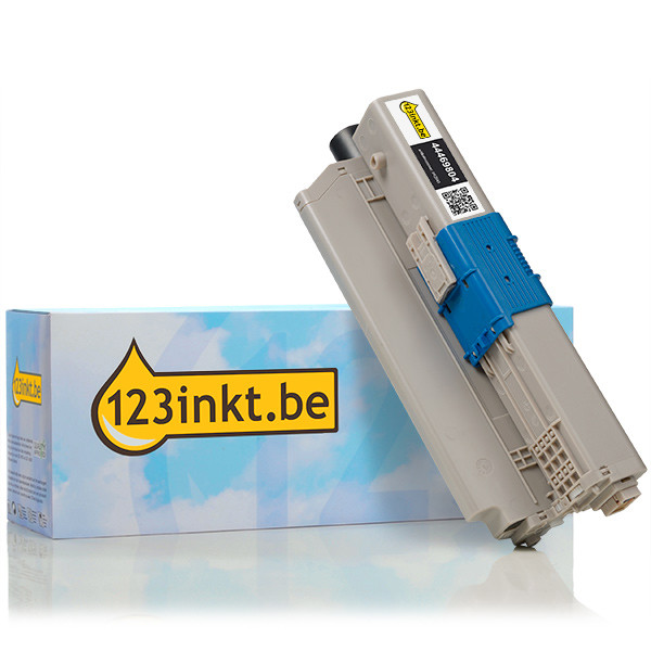 OKI 44469804 toner zwart hoge capaciteit (123inkt huismerk) 44469804C 042543 - 1