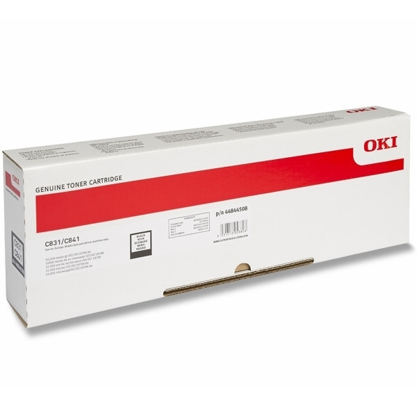 OKI 44844508 toner zwart (origineel) 44844508 042628 - 1